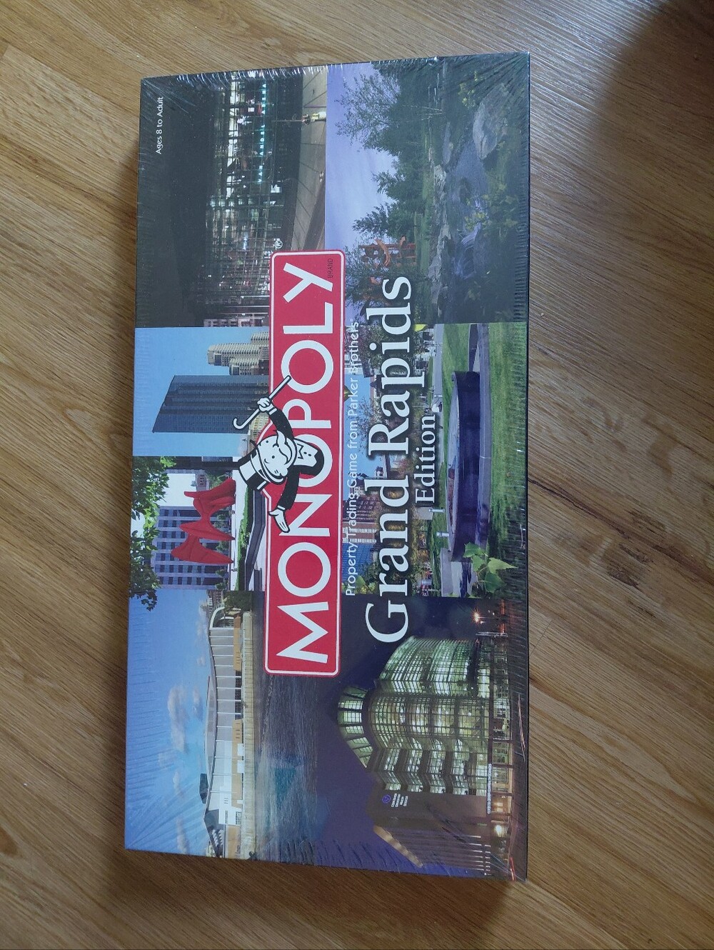 Monopoly Grand Rapids Edition Board Game - Monopoly Brand, Blue/Red